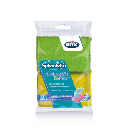 ARIX SPUGNA ANTIGRAFFIO 2PZ SPLENDELLI COLOR 222