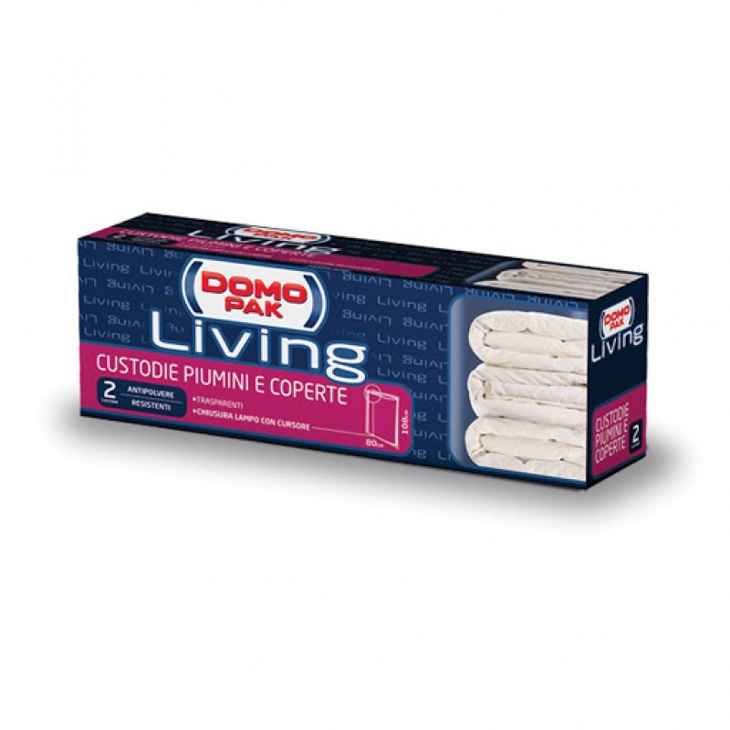 DOMOPAK CUSTODIE PIUMONI E COPERTE 2PZ
