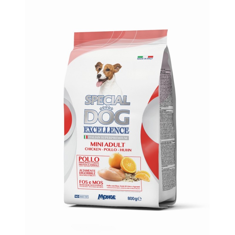 SPECIAL DOG CROCC EXC. MINI ADULT POLLO 800GR