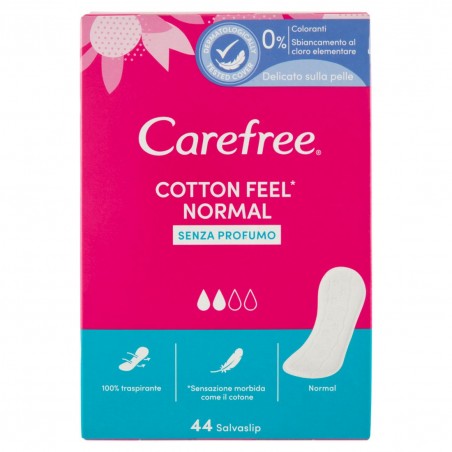 CAREFREE S/SLIP 44PZ COTTON TRASP DISTESO X24