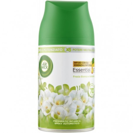 AIR WICK FRESH MATIC RIC FRESIA E GELSOMINO 250ML