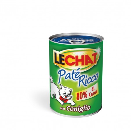 LECHAT PATE CONIGLIO 400GR