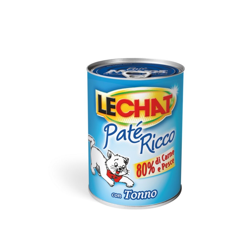 LECHAT PATE TONNO NAT 400GR