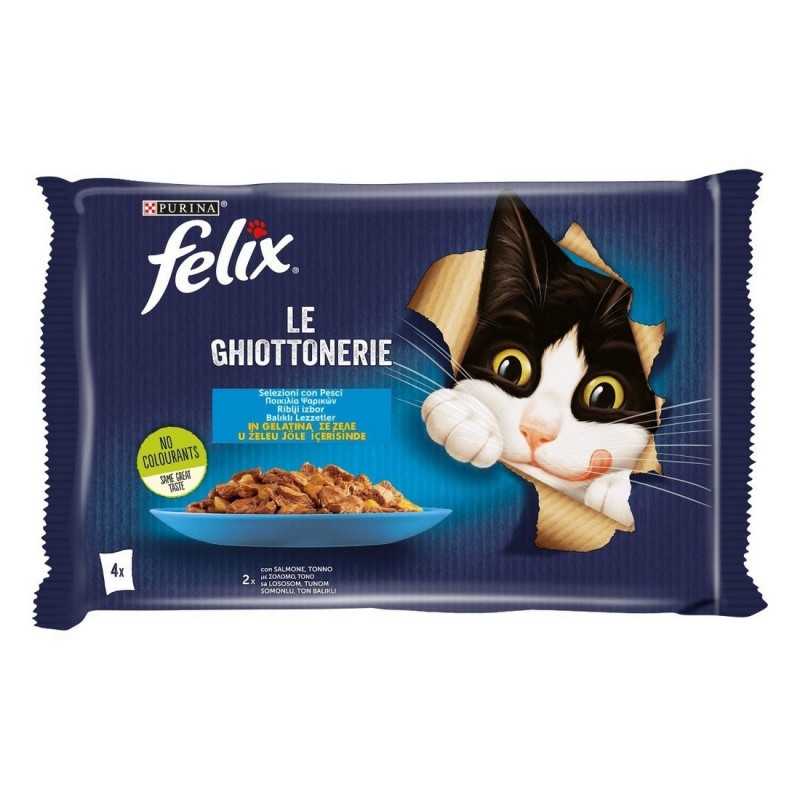 PURINA LE GHIOTTONERIE SALM/TONNO 85GRX4