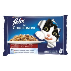 PURINA LE GHIOTTONERIE MANZO/POLLO 85GRX4