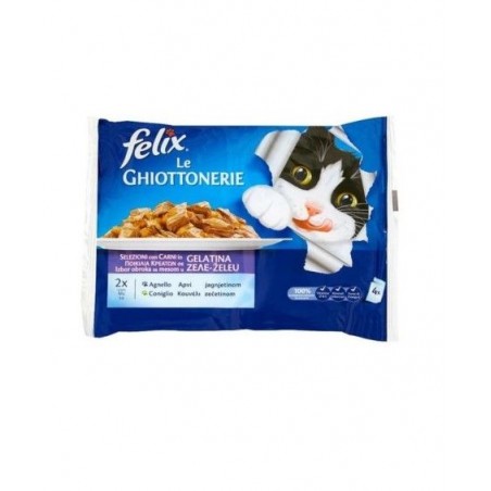 PURINA LE GHIOTTONERIE CONIGLIO/AGNELLO 85GRX4