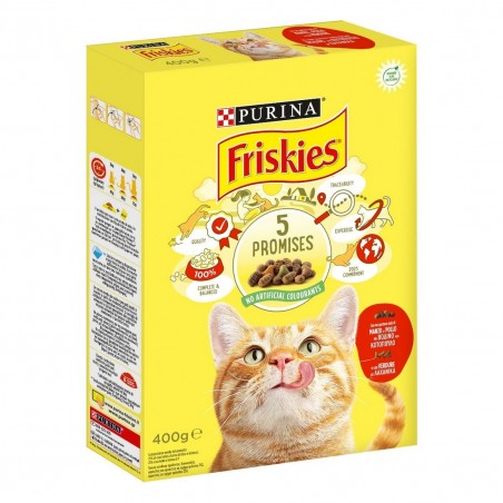 FRISKIES CROC GATTO MANZO/POLLO/VERDURE 400GR