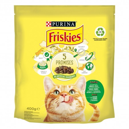 FRISKIES CROC GATTO CONIGLIO/POLLO/VERDURE 400GR