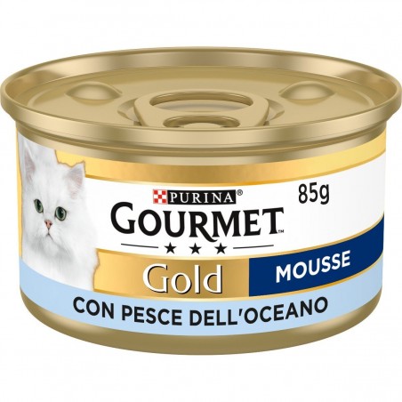 GOURMET GOLD MOUSSE PESCE OCEANO 85GR