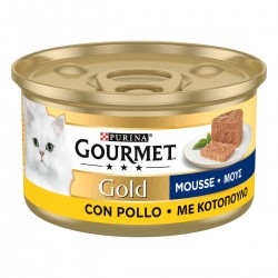 GOURMET GOLD MOUSSE POLLO 85GR
