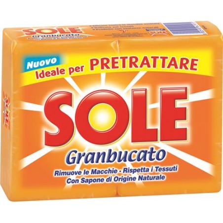 SOLE SAPONE BUC GIALLO 250GRX2