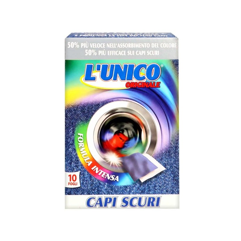 LUNICO PANNO LAVATRICE 10PZ CAPI SCURI X28