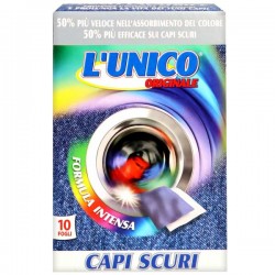 LUNICO PANNO LAVATRICE 10PZ CAPI SCURI X28