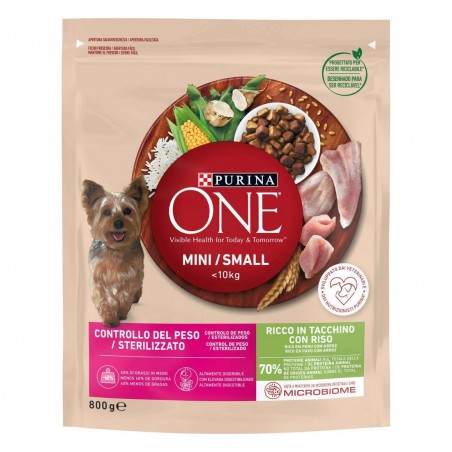 PURINA ONE DOG CROC ADULT MANZO 800GR
