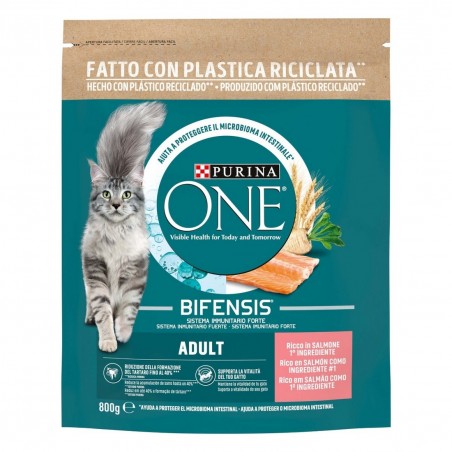 PURINA ONE GATTO CROC SALMONE/CER ADULT 800GR
