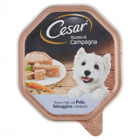 CESAR VASCH. TORTINO POLLO E SELVAG 150GR