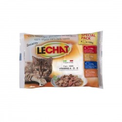LECHAT MULTIPACK 4 GUSTI 4X100GR X12
