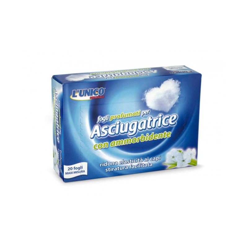LUNICO FOGLI ASCIUGATRICE C/AMMORB PRIMAV. 20PZ
