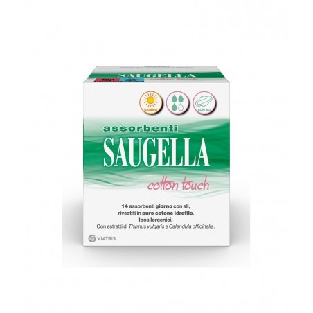 SAUGELLA ASS GIORNO C/ALI PURO COT 14PZ