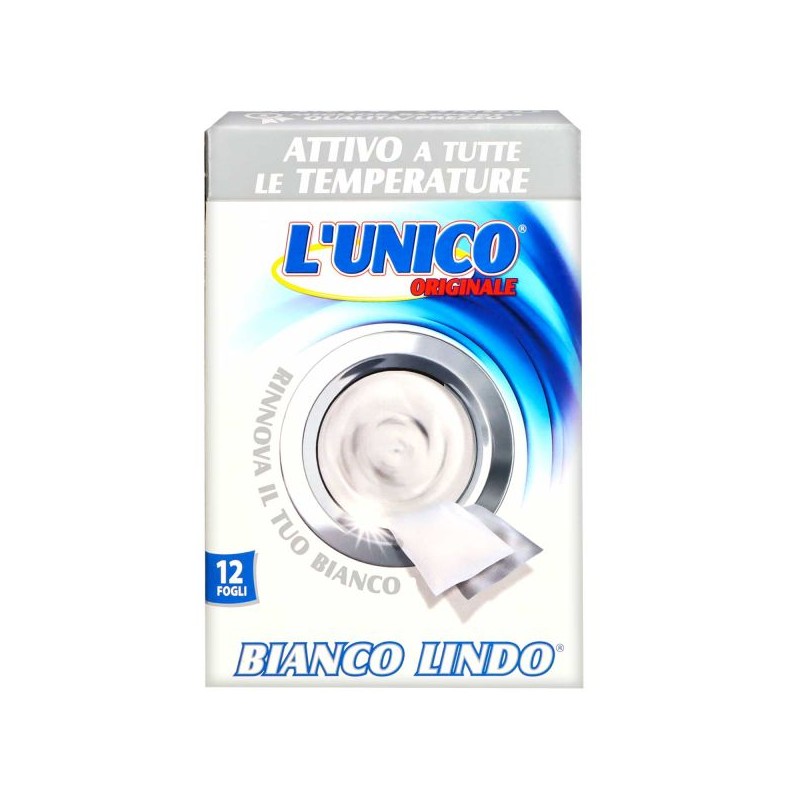 LUNICO PANNO LAVATRICE 12PZ BIANCO LINDO