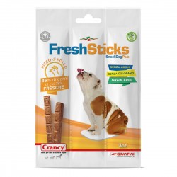 GIUNTINI STICKS CANE CARNE FRESCA POLLO 3PZ X30