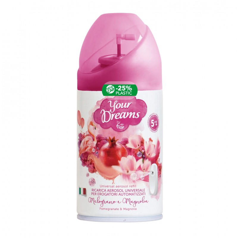YOUR DREAMS DEOMATIC RIC MELOGR/MAGNOLIA 250ML