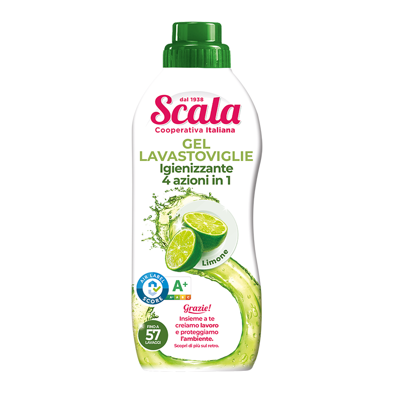 SCALA GEL LAVASTOVIGLIE LIMONE 750ML