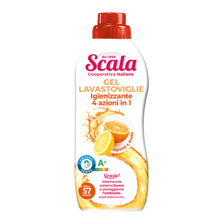 SCALA GEL LAVASTOVIGLIE AGRUMI 750ML