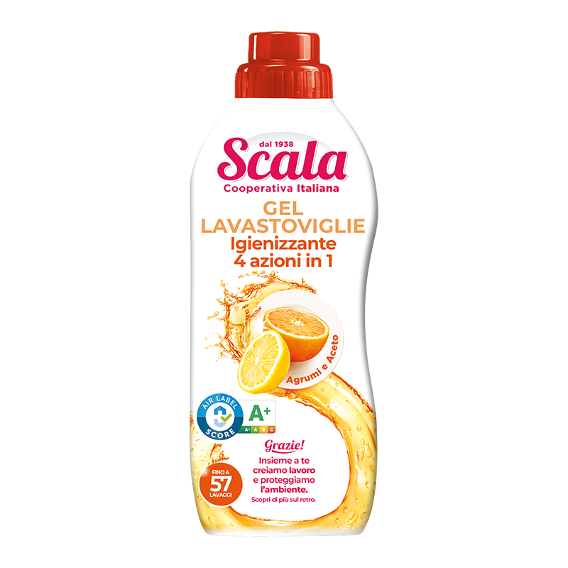 SCALA GEL LAVASTOVIGLIE AGRUMI 750ML