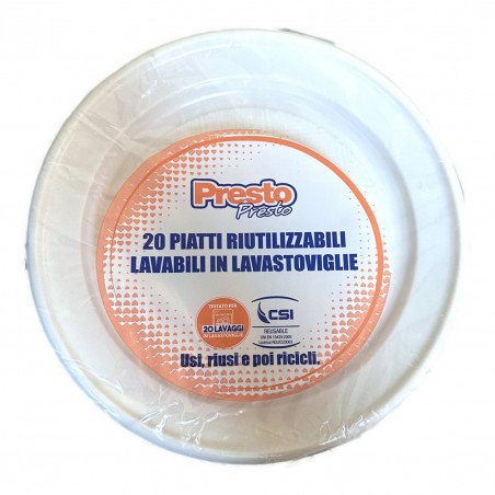 PRESTO PIATTI 20PZ PIANI X44