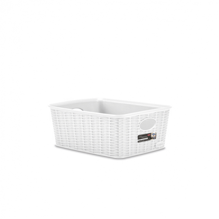 STEFANPLAST CESTO HIGH 36X29X13 BIANCO L.ELEG