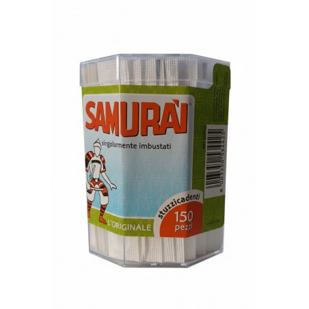 SAMURAI STUZZICADENTI IMBUST SING 150PZ