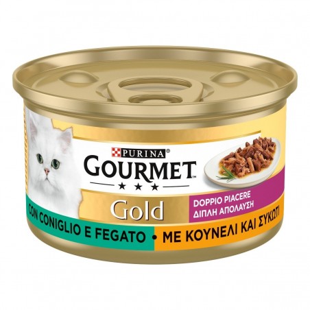 GOURMET GOLD PATE CONIGLIO FEGATO 85GR