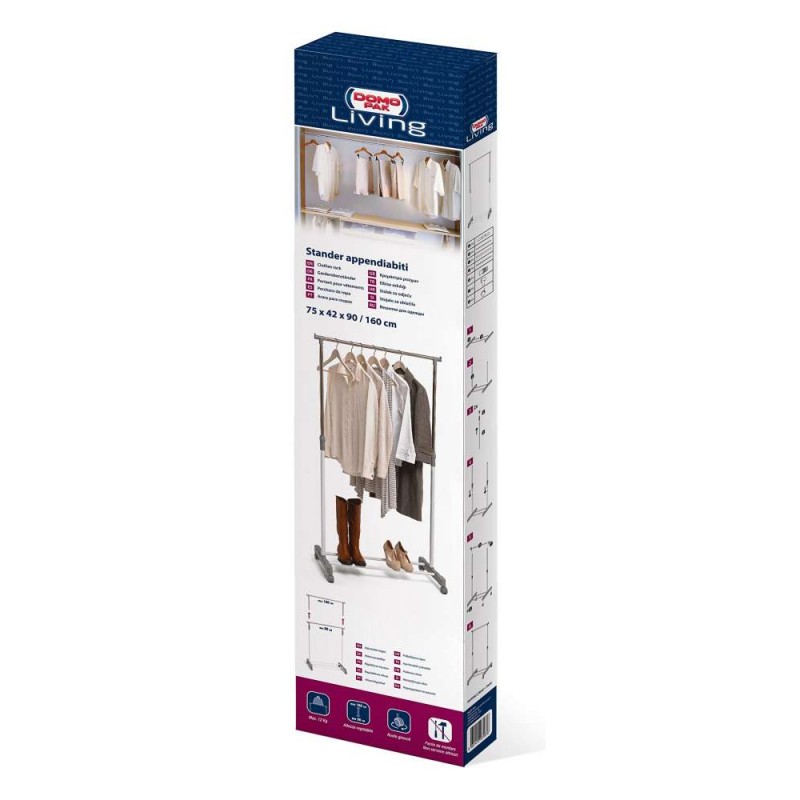 DOMOPAK STENDER APP.ABITI C/RUOTE 75X42X165