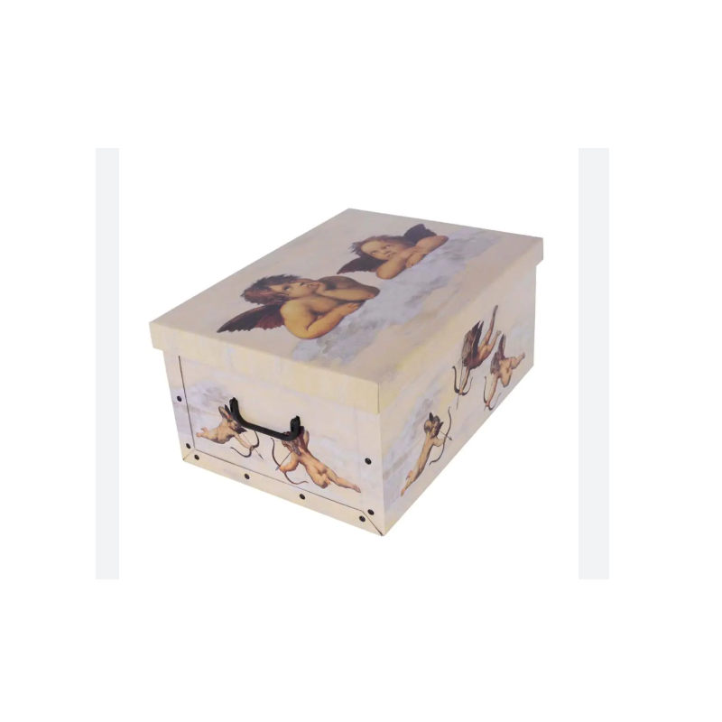 BAULETTO ANGELI CREMA 52X40X25 CGV016