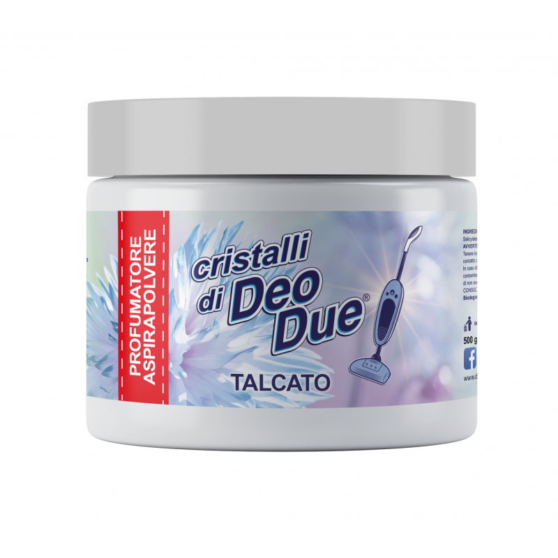 DEODUE CRISTALLI ASPIRAPOLV. TALCATO 500GR