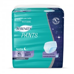 SERENITY PANTS NOTTE XL 12PZ X4