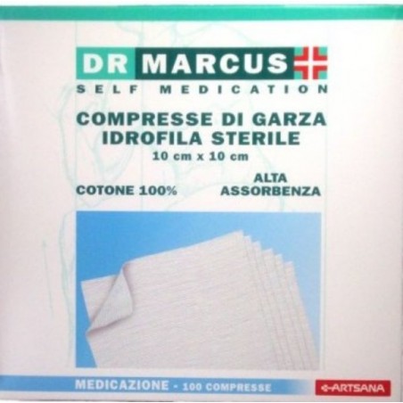 DR.MARCUS COMPRESSE STER 100PZ 10X10