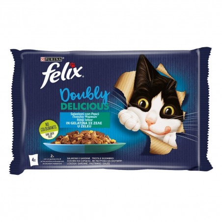 PURINA DOUBLE DELICIOUS SEL PESCI 85GRX4