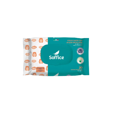 SOFFICE SALV STRUCC MICELLARI C/POP UP 20PZ
