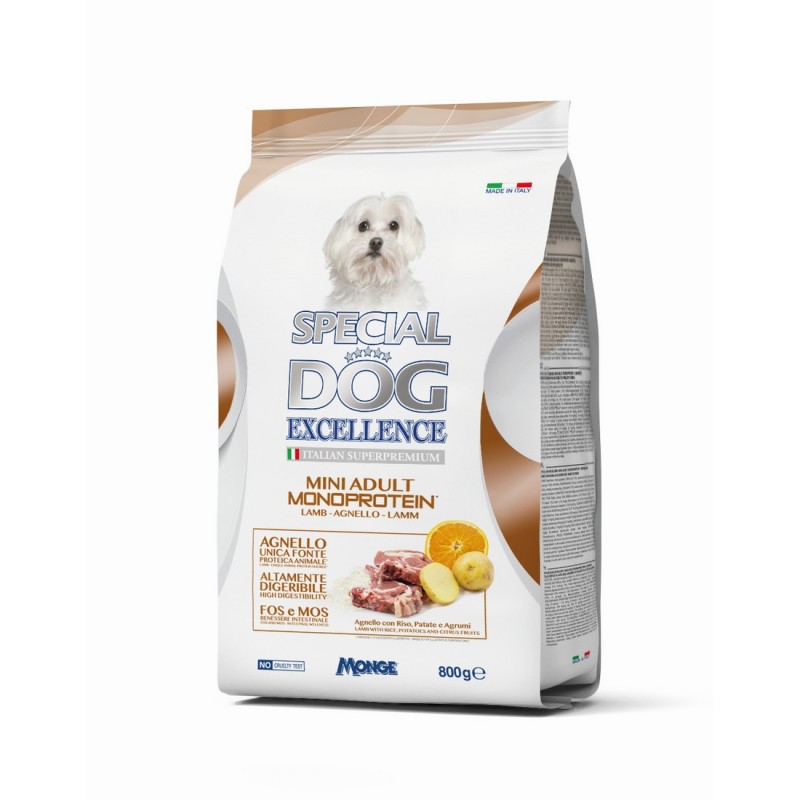 SPECIAL DOG CROCC EXC. MINI ADULT AGNELLO 800GR