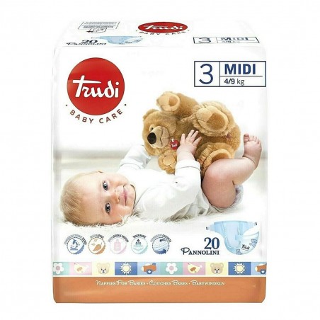 TRUDI PANNOLINI TG3 MIDI 20PZ 4/9KG