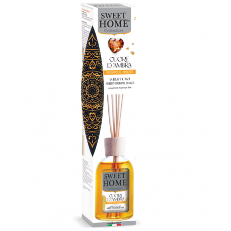 SWEET HOME DIFFUSORE 100ML CUORE DAMBRA