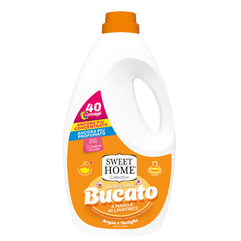 SWEET HOME LAV. VANIGLIA E ORCHIDEA 40LAV 2LT