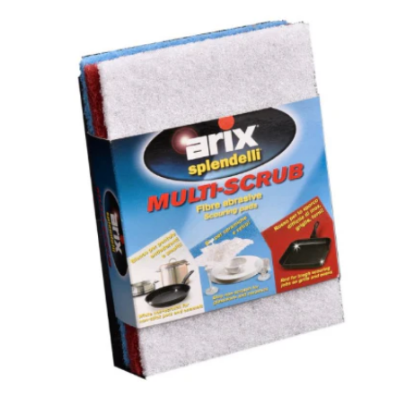 ARIX SPUGNA FIBRA MULTISCRUB COLOR 3PZ ART.123