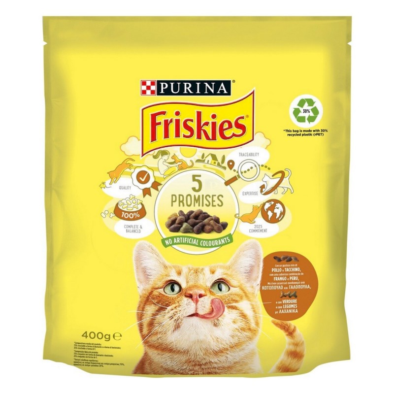 FRISKIES CROC GATTO POLLO/TACCH/VERD 400GR