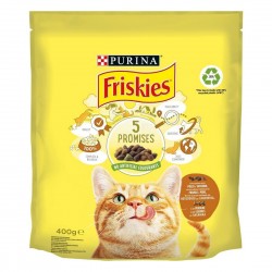 FRISKIES CROC GATTO POLLO/TACCH/VERD 400GR