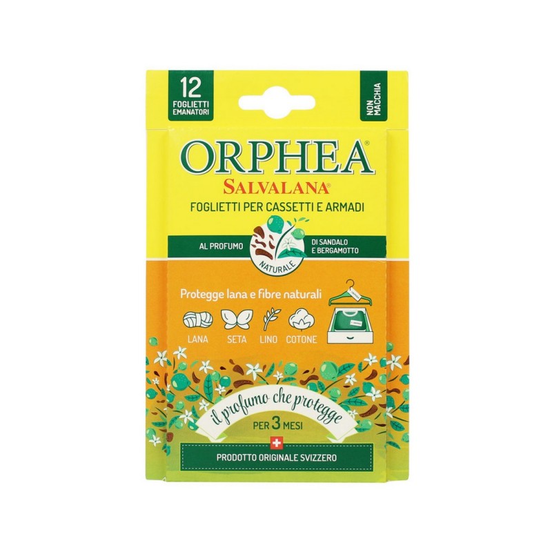 ORPHEA SALVALANA PZ 12 FOGLI BERGAMOTTO