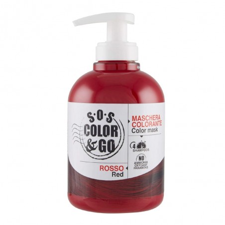 ALAMA SOS MASCHERA COLORANTE ROSSO 300ML