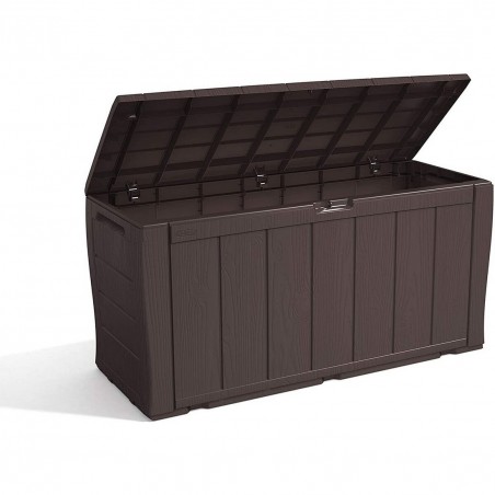 KETER BAULE SHERWOOD MARRONE 270LT 117X45X58H
